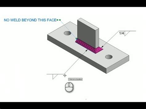 inventor welding drawing